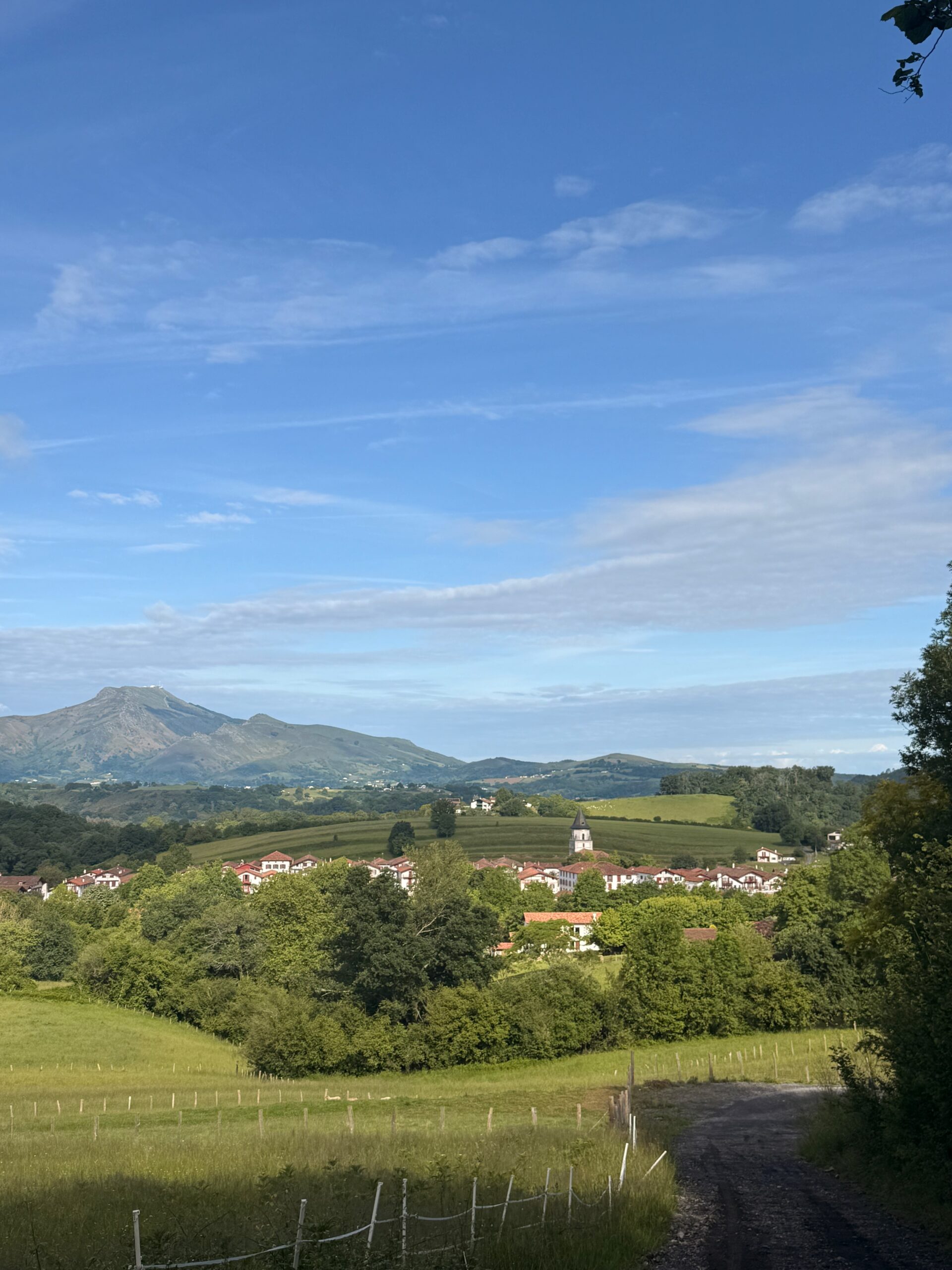 Ainhoa village in the French Basque Country
